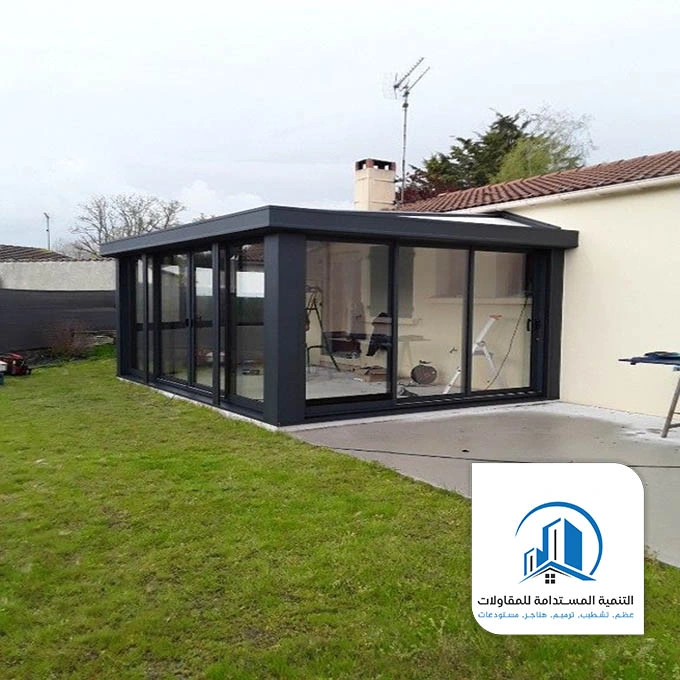 تركيب غرف زجاجية للحدائق الدمام