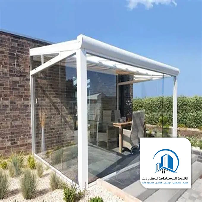 بناء ملحق زجاجي الخبر