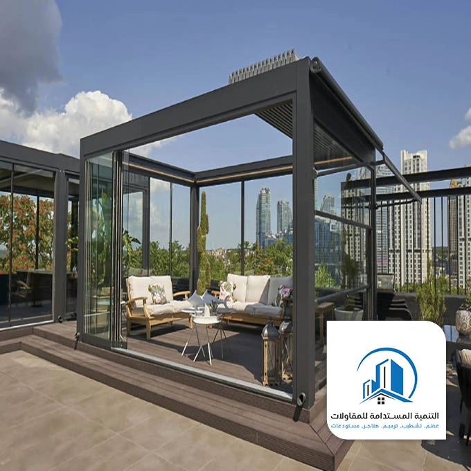 تكلفة بناء غرفة زجاجية الظهران