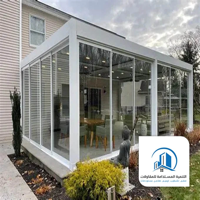 تصميم وبناء غرف زجاجية الظهران