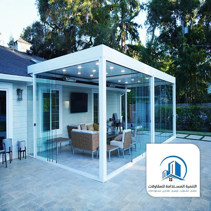 تكلفة بناء غرفة زجاجية الظهران