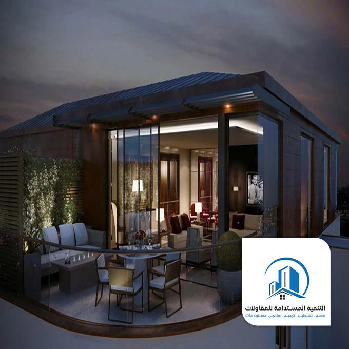 بناء غرفة زجاجية الظهران