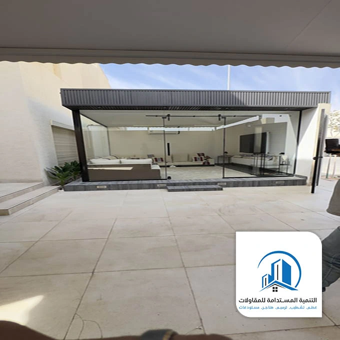 تصميم وبناء غرف زجاجية الظهران